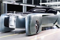 Hé lộ hình ảnh xe điện Rolls-Royce cực 'ngầu', đi hơn 500km một lần sạc