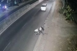 Ô tô 7 chỗ tông trúng cụ ông rồi bỏ chạy ở Đồng Nai