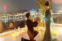 Màn cầu hôn 'trên mây' của chàng công an