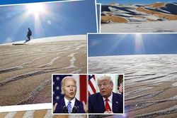 Tuyết rơi trên sa mạc Sahara trước Lễ Nhậm Chức Tổng thống Mỹ và một điều trùng hợp thú vị nữa