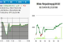 VN-Index hồi phục nhẹ, HNX-Index tăng hơn 9 điểm