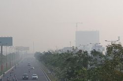 Sương mù bao trùm Sài Gòn từ sáng đến trưa