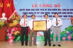 Về thăm xã nông thôn mới nâng cao Mỹ Hòa Hưng