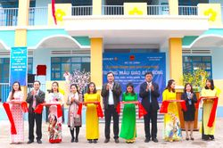 Khánh thành công trình Trường Mẫu giáo Đak Rong