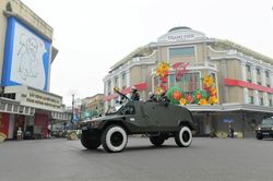 Công an Hà Nội ra quân bảo vệ Đại hội XIII