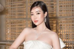 Hoa hậu Đỗ Mỹ Linh đeo trang sức hơn 20 tỷ đồng đi sự kiện