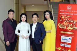 Sao Mai Bích Hồng và dàn nghệ sĩ tham gia chương trình 'Tiếng mùa Xuân'