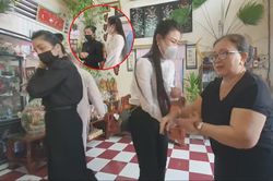 Thái độ bất ngờ của mẹ và vợ đầu Vân Quang Long khi Linh Lan nghẹn ngào xin lỗi trong tang lễ