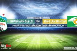 Soi kèo nhà cái HAGL vs SLNA. VTV6, BĐTV Trực tiếp bóng đá Việt Nam 2021