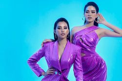 Hoa hậu Tiểu Vy và Đỗ Hà lần đầu đọ nhan sắc