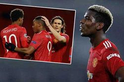 Pogba: 'Rashford và Martial không có kinh nghiệm và phẩm chất như Cavani'