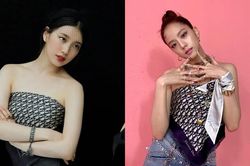 Không hổ danh 'tình đầu quốc dân' của netizen Hàn, Suzy hễ đụng hàng lại được khen hết lời
