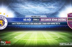Soi kèo nhà cái Hà Nội vs Bình Dương. BĐTV trực tiếp bóng đá Việt Nam 2021