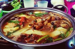Cách làm lẩu ếch măng chua ngon tuyệt