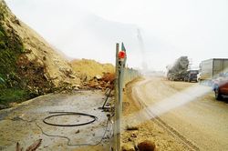 Thi công gây tắc nghẽn trên đèo Tòng Sành, Sa Pa, các tài xế cần chú ý
