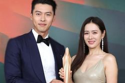 Hyun Bin cảm ơn Son Ye Jin khi thắng giải Daesang