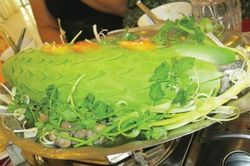 Cá lóc hấp bầu 'đúng điệu' Miền Tây
