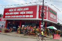 Xã Luận Thành phát triển thương mại - dịch vụ