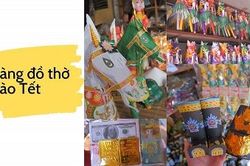 Làng đồ thờ vào Tết