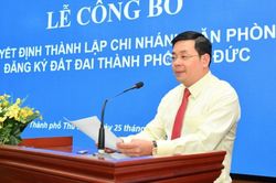 Thành lập chi nhánh Văn phòng Đăng ký đất đai TP Thủ Đức