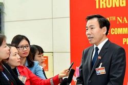 Đại biểu đồng tình với bài phát biểu của Tổng Bí thư Nguyễn Phú Trọng