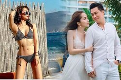 Quỳnh Nga đăng ảnh mặc bikini khoe body vệ nữ
