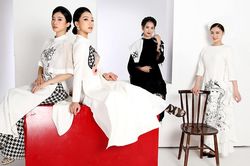Ra mắt bộ sưu tập áo dài lấy cảm hứng từ quan họ
