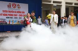 Tuyên truyền PCCC tại trường học