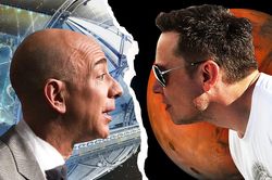Elon Musk và Jeff Bezos 'khẩu chiến' vì một vị trí trên bầu trời