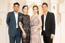 Vợ chồng Huyền Baby gặp Phillip Nguyễn - Linh Rin: Bức ảnh hội tụ toàn người giàu và giỏi