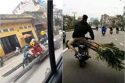 Ra đường, dân tình nhìn tình huống giao thông này mà khiếp