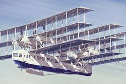 Sứ mệnh đặc biệt của máy bay khổng lồ 9 cánh, 8 động cơ hạng khủng