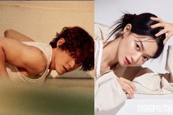 Không còn tiều tụy, Kim Woo Bin gây sốt với vẻ ngoài nam tính 'hút hồn', Shin Min Ah cũng khoe nhan sắc không tì vết trên tạp chí