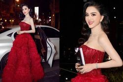 Sau khi để vùng da cổ nhăn nheo sần sùi, Lâm Khánh Chi lộ diện tươi tắn khoe vóc dáng cực đẹp bên 'xế hộp' tiền tỷ