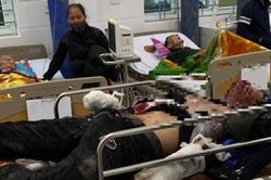 Thương tích nặng do pháo tự chế phát nổ