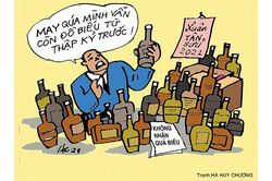 Đầu năm xin giảm chúc nhau dzô… dzô… dzô…