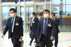 Cập nhật hình ảnh phiên làm việc chiều 30/1 của Đại hội XIII