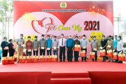 Liên đoàn Lao động tỉnh An Giang tổ chức Chương trình 'Tết sum vầy- Kết nối yêu thương' năm 2021