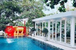 Cận Tết, Shark Khoa khoe biệt thự sang chảnh mới tậu thêm con trâu vàng