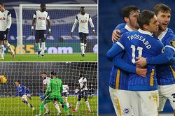Brighton 1-0 Tottenham: Vắng Kane, Son tịt ngòi, Tottenham thua sốc