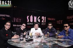 JustaTee, Rhymastic, Wowy cùng đội quân 'Rap Việt' hội ngộ tại 'Sóng 21' đêm Giao thừa