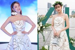 Midu lấn át Minh Hằng khi đụng đầm gợi cảm, 'bé Heo' bị makeup dìm nhan sắc tả tơi