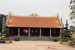 Khánh tạ chính điện đền - chùa Gám