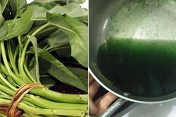 Dừng ăn rau muống ngay lập tức nếu phát hiện thấy dấu hiệu này