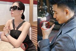 Lệ Quyên và 'tình trẻ' Lâm Bảo Châu đeo nhẫn đôi sau khi công khai mối quan hệ
