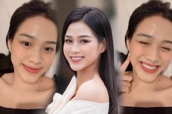 Khoe mặt mộc đẹp như hoa, Đỗ Thị Hà bỗng bị soi dấu hiệu lão hóa ở tuổi 19