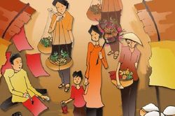 Hoài niệm Tết xưa: Tháng Chạp, mẹ thức đêm may áo mới