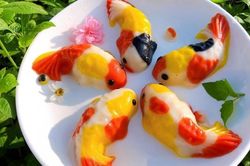 Cách làm bánh trôi, thạch hình cá chép tiễn ông Táo về trời