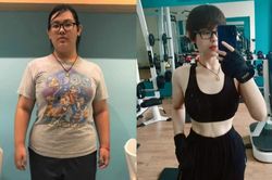 Cô gái giảm 40 kg sau 2 năm tập gym