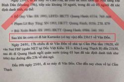 Phạt người tung tin bệnh nhân Covid-19 đi hát có 'tay vịn'
